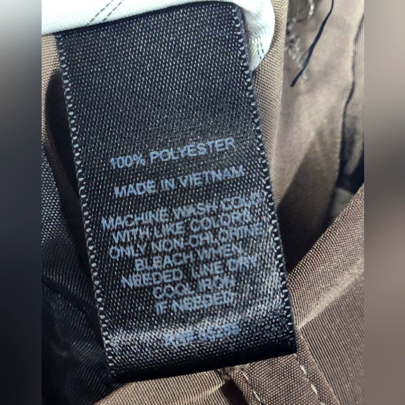 Express Taupe High Waist Shorts with Sash-Size 14 - Picture 12 of 12